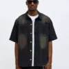 Washed denim shirts for men