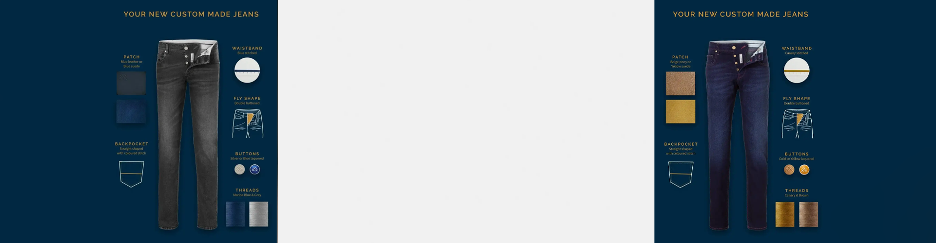 Custom Affixed Cloth Embroidery Denim Jacket