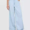 baggy jean in a light wash with side stripes Baggy jean in a light wash with side stripes