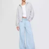 baggy jean in a light wash with side stripes Baggy jean in a light wash with side stripes