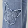 Affixed Cloth Embroidery Denim Clothing Custom Affixed Cloth Embroidery Denim Jeans