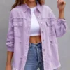 Color denim jacket Color denim jacket