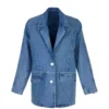 Denim blazer