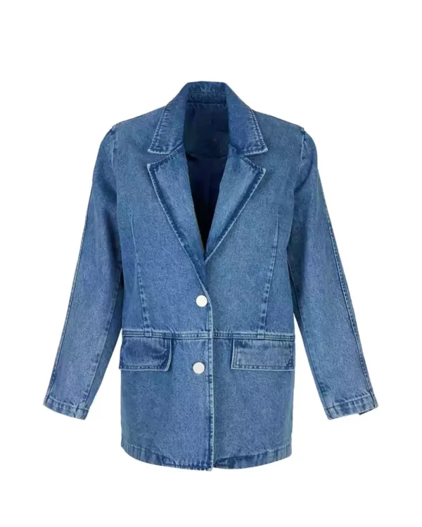 Denim blazer