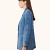 Denim blazer