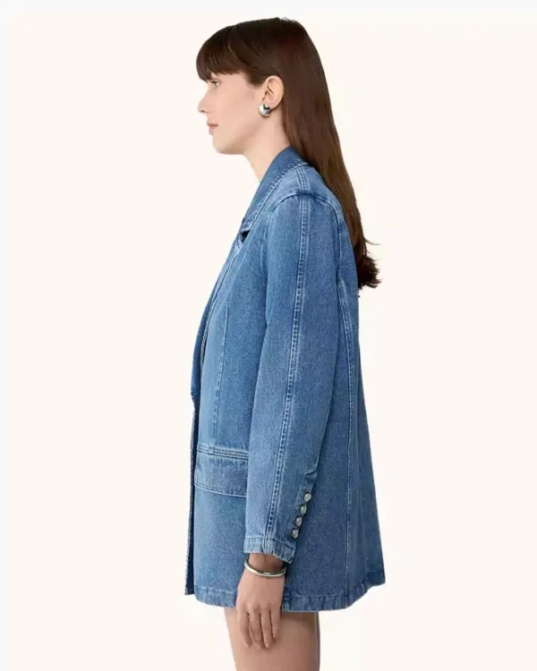 Denim blazer