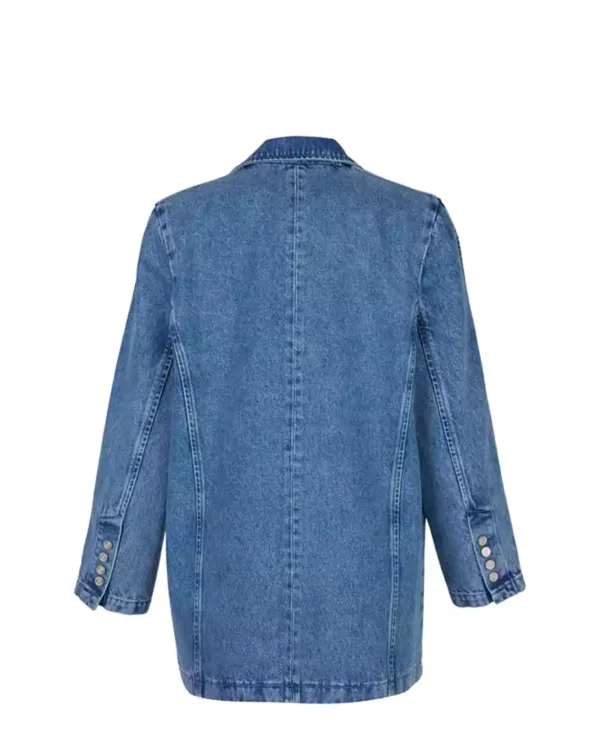 Denim blazer