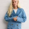 Denim blazer women