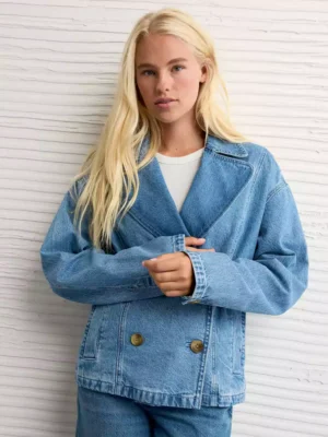 Denim blazer women