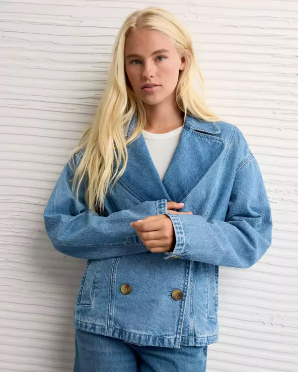 Denim blazer women