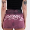 Denim short skirts for women