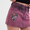 Denim short skirts for women
