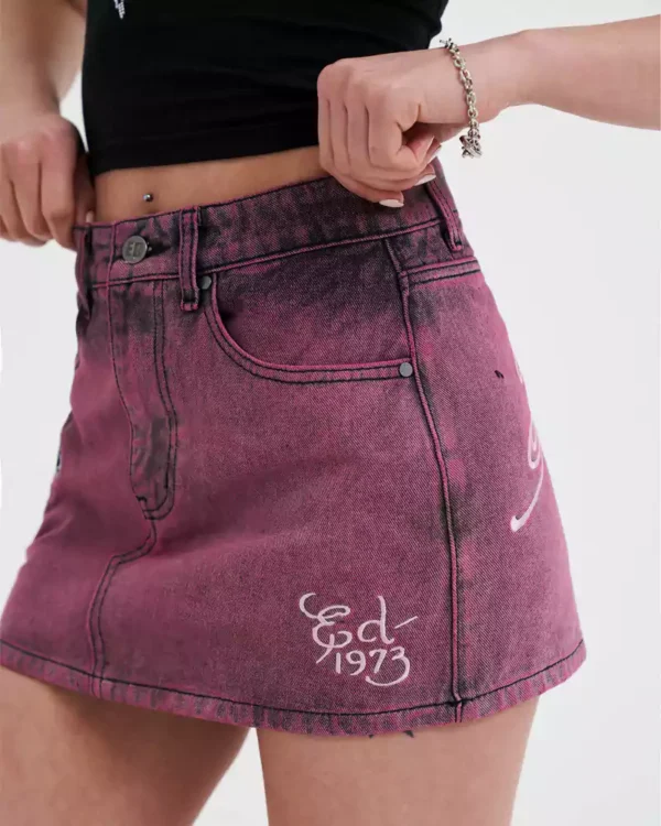 Denim short skirts for women