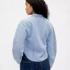 Denim sleeve shirt women