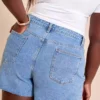 High waisted denim shorts women High waisted denim shorts women