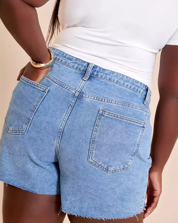 High waisted denim shorts women High waisted denim shorts women