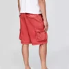 Mens denim cargo shorts Mens denim cargo shorts