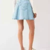 Mini skirt denim