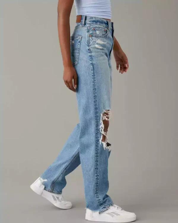 Ripped denim jeans for women Ripped denim jeans for women