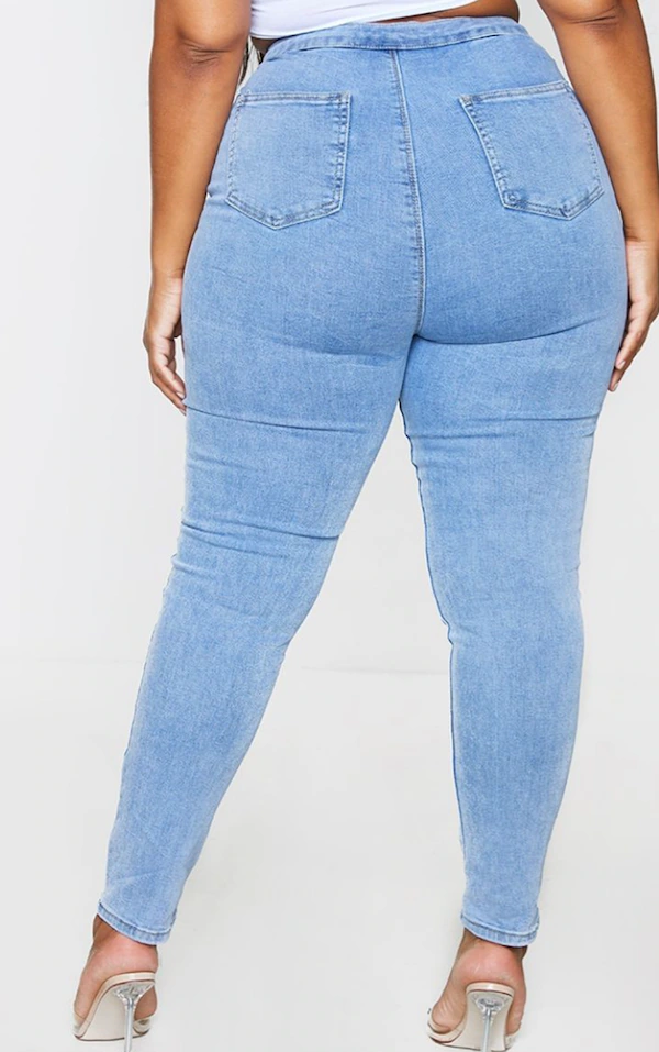 Skinny jeans Plus sized women's Skinny jeans