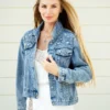 bridal denim jacket