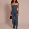 womens denim jumpsuit Womens denim jumpsuit