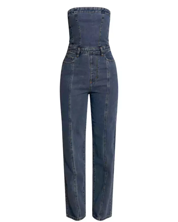 womens denim jumpsuit Womens denim jumpsuit