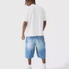 Denim baggy shorts mens