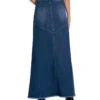 Ladies long denim skirts