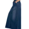 Ladies long denim skirts