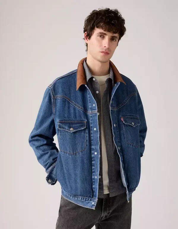 Custom Western Shorthorn Trucker Jacket