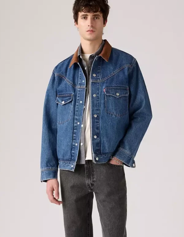 Custom Western Shorthorn Trucker Jacket