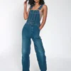 Women's Denim Overalls