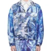 Printed Denim Clothing Doublet Indigo Mirage Printed Denim Jacket