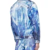 Printed Denim Clothing Doublet Indigo Mirage Printed Denim Jacket