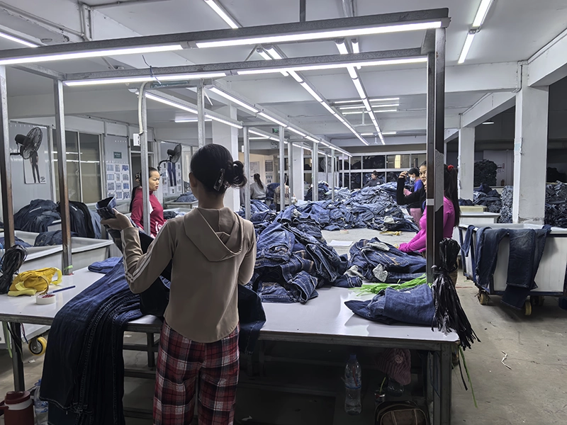 Denim clothing manufacturers