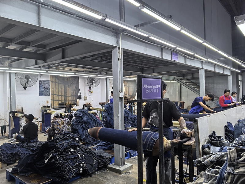 Denim clothing manufacturers