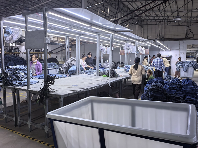 Denim clothing manufacturers