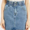 Abrand mini denim skirt