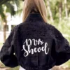 Bridal party denim jackets