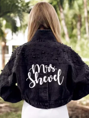 Bridal party denim jackets Bridal party denim jackets