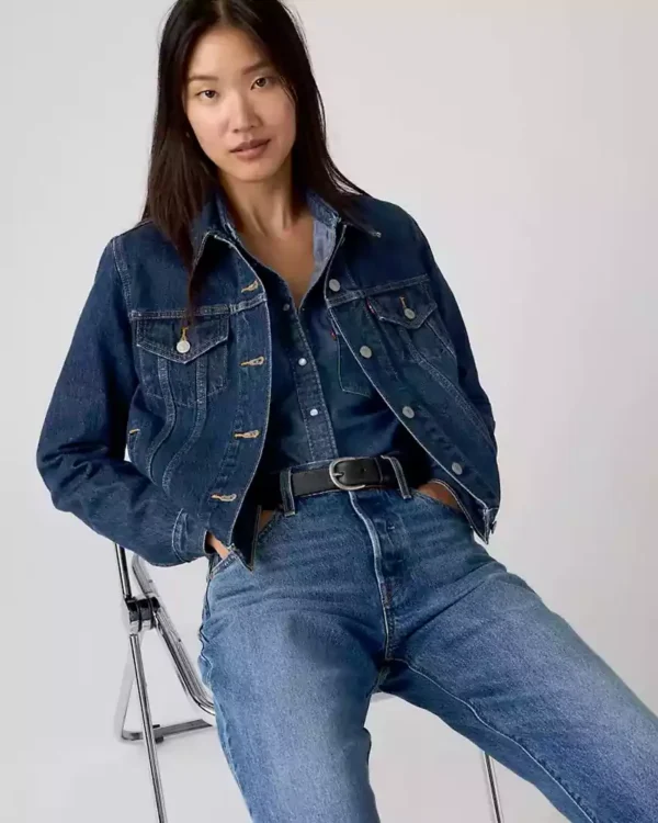 Denim barn jacket