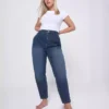 Denim barrel jeans