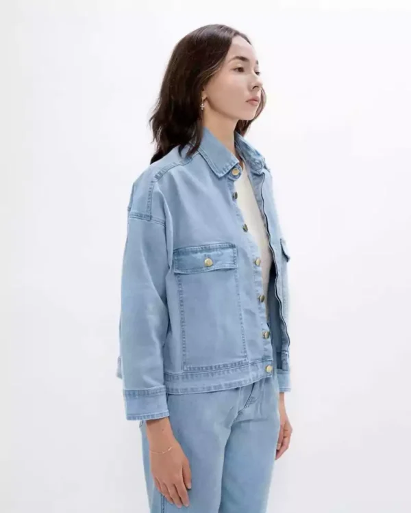 Denim blazer