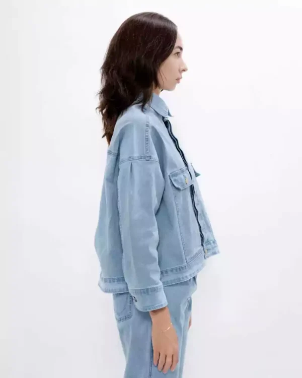 Denim blazer
