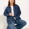 Denim jacket shirt womens