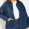 Denim jacket shirt womens