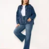 Denim jacket shirt womens