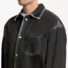 Denim shirt jacket mens