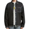 Denim shirt jacket mens